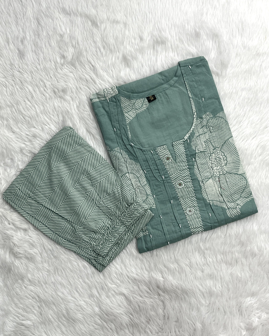 Rezina | Cotton Pant Set