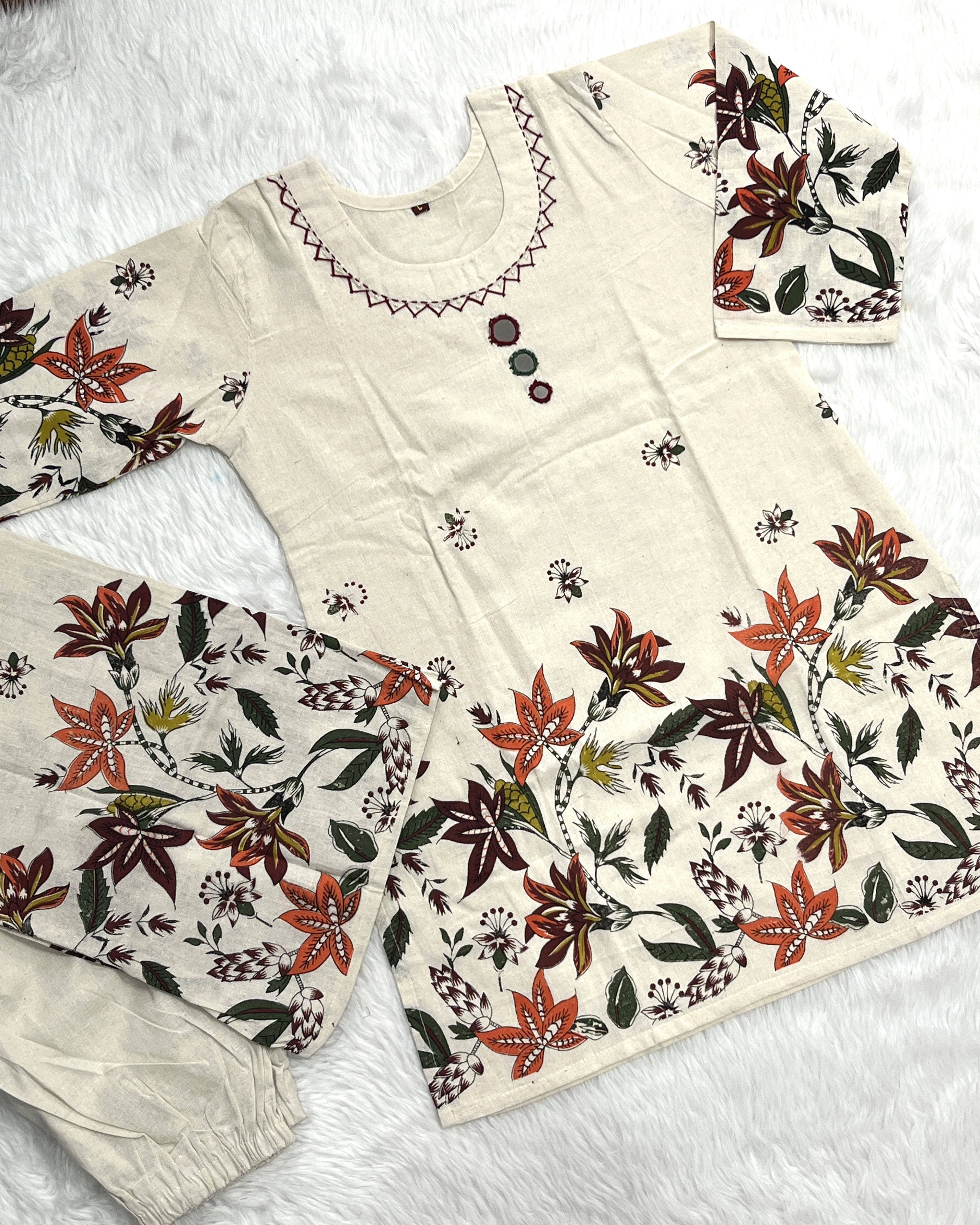 Solara | Khadi Cotton Co-ord Set