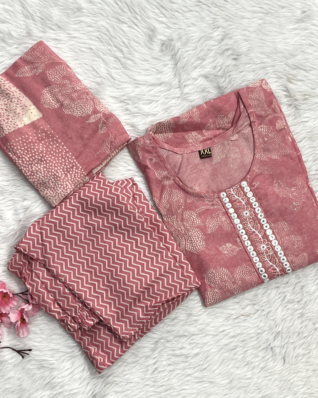 Zaraya | Rayon Kurta Pant Set