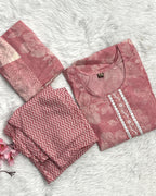 Zaraya | Rayon Kurta Pant Set