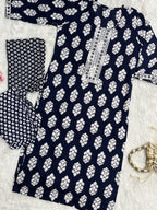 Valeria | Chanderi Kurta Pant Set