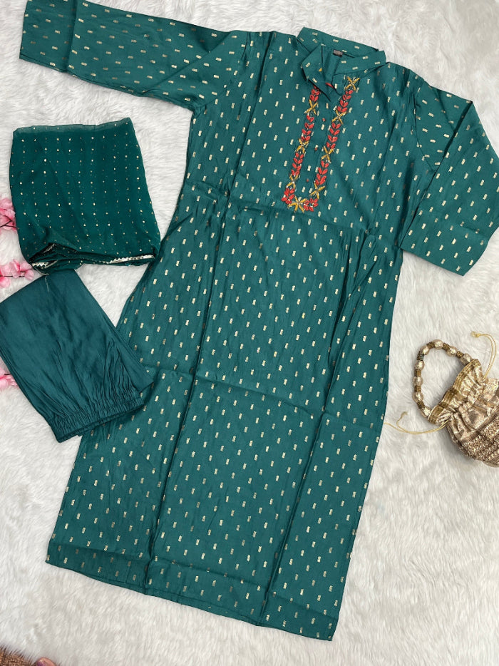 Savanna | Rayon Kurta Pant Set