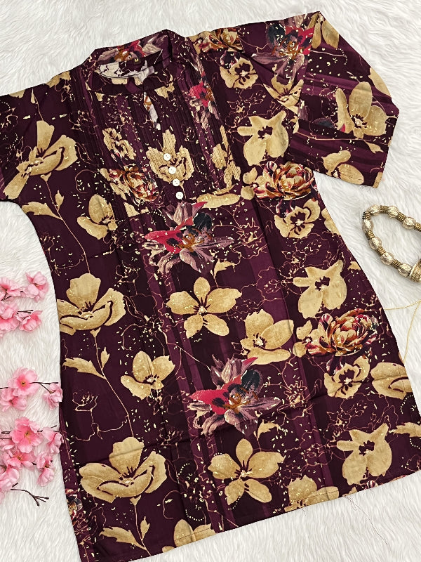 Neira | Cotton Short Kurti