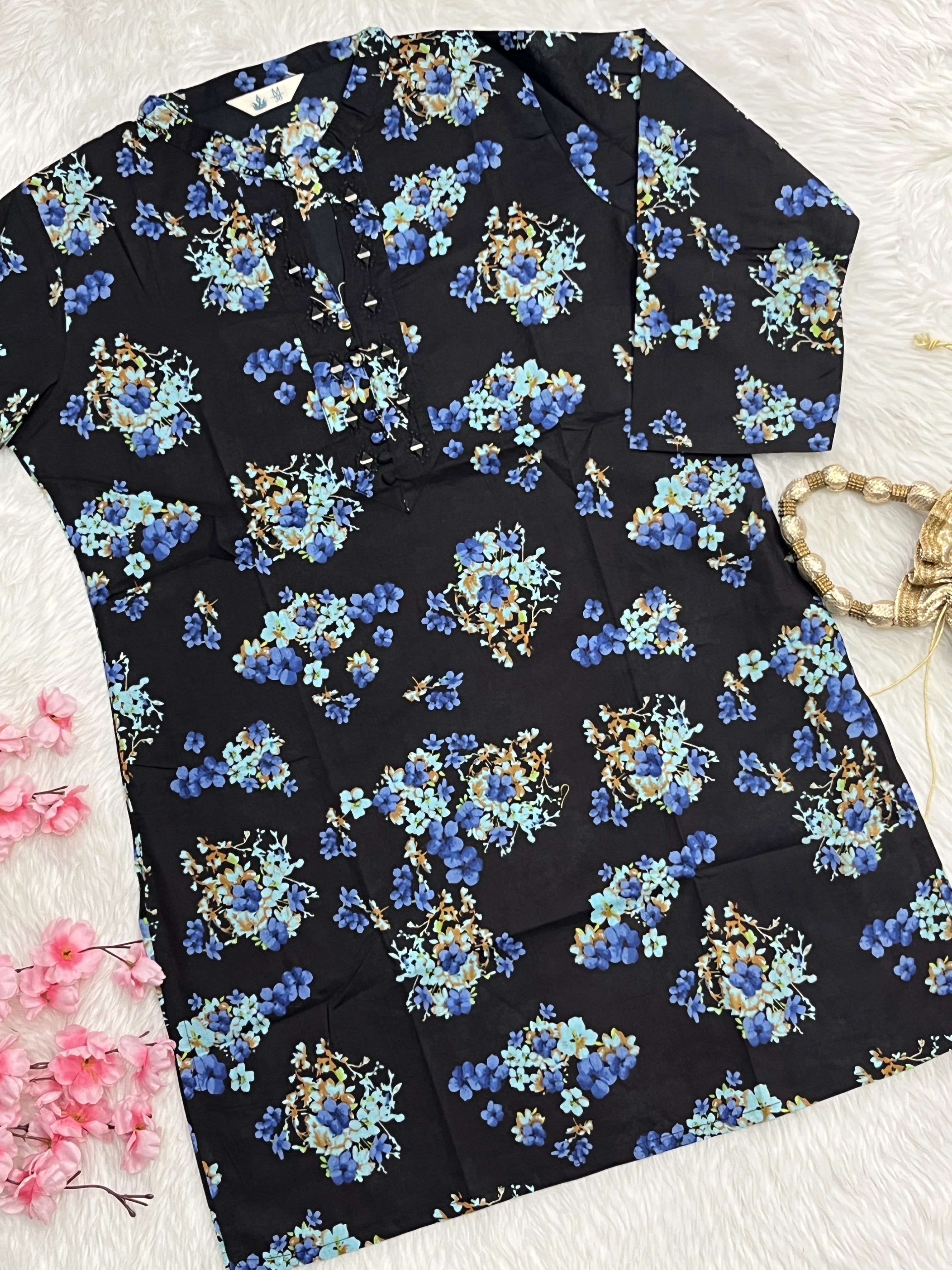 Tarini | Cotton Short Kurti