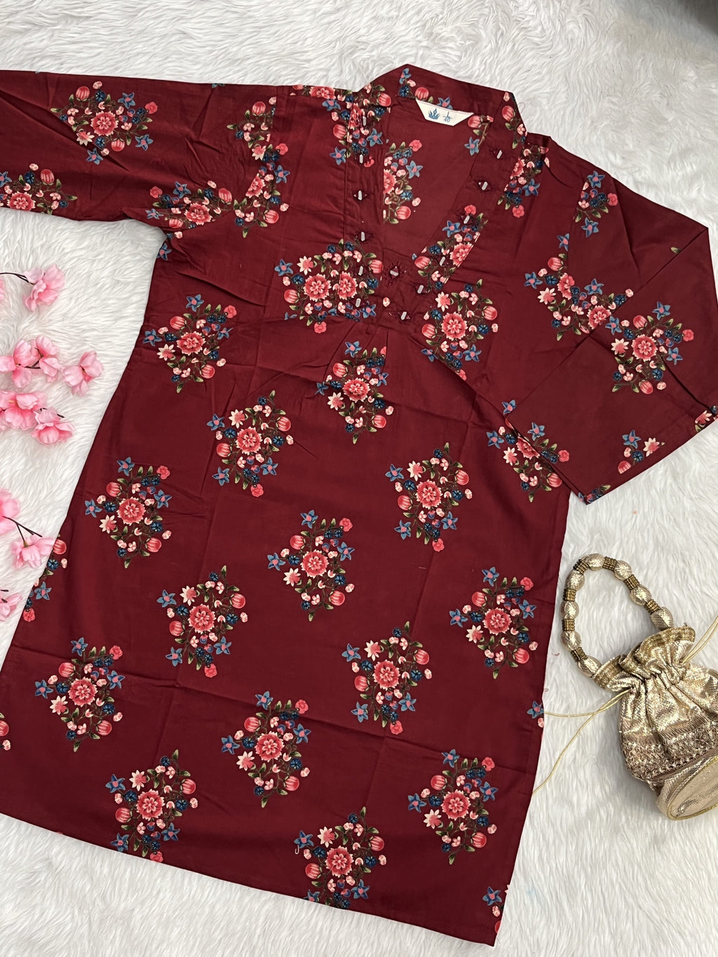 Saraya | Cotton Short Kurti