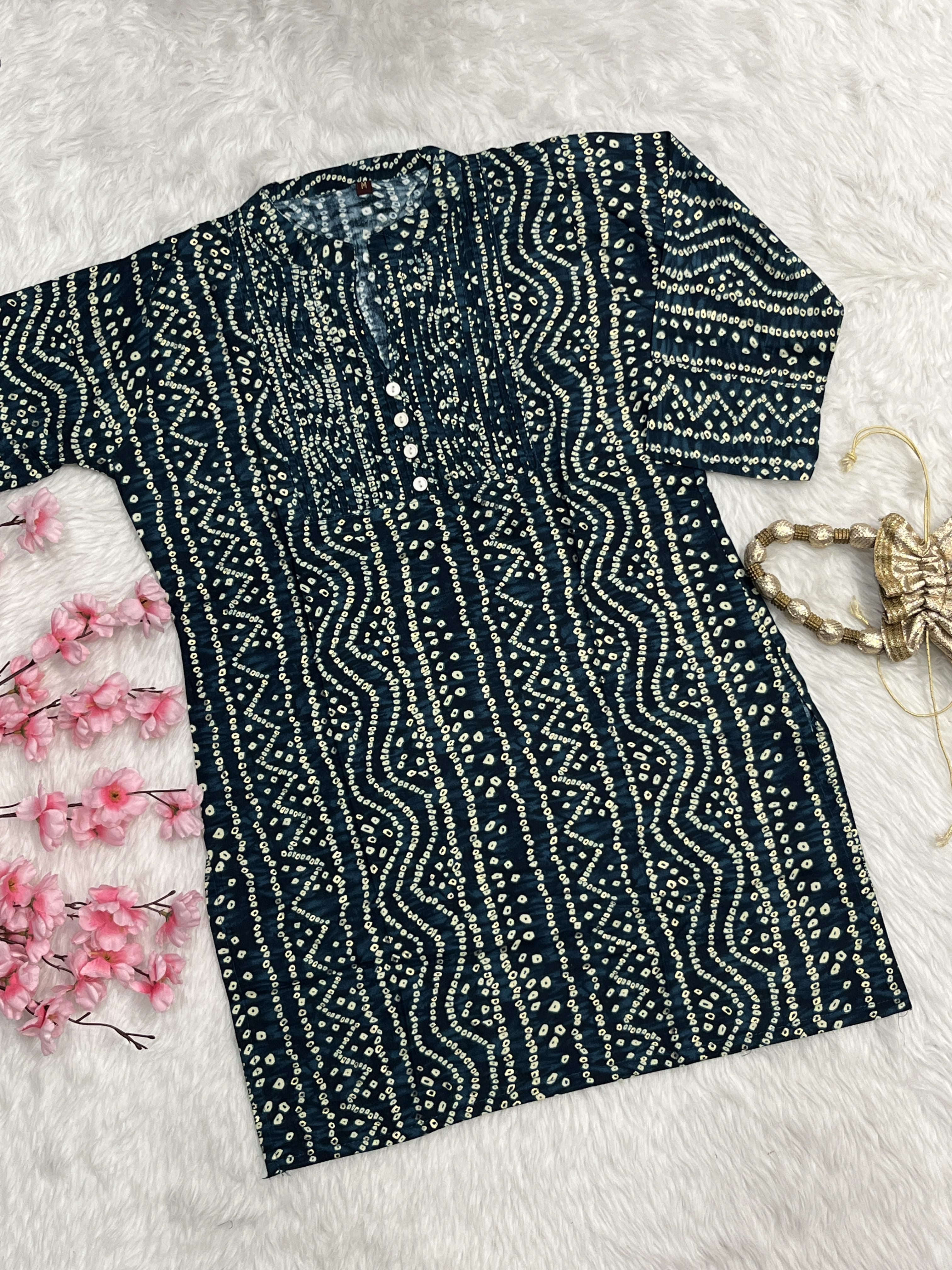 Soleil | Cotton Short Kurti