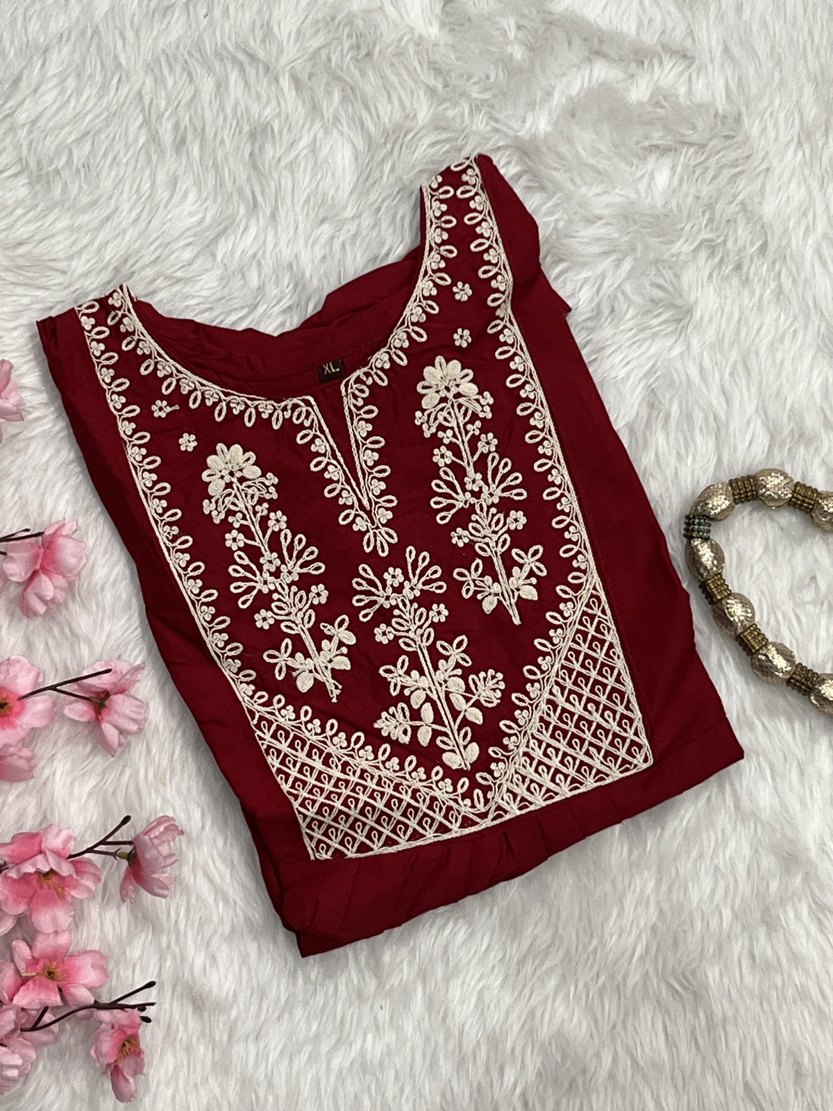 Raina | Rayon Short Gown