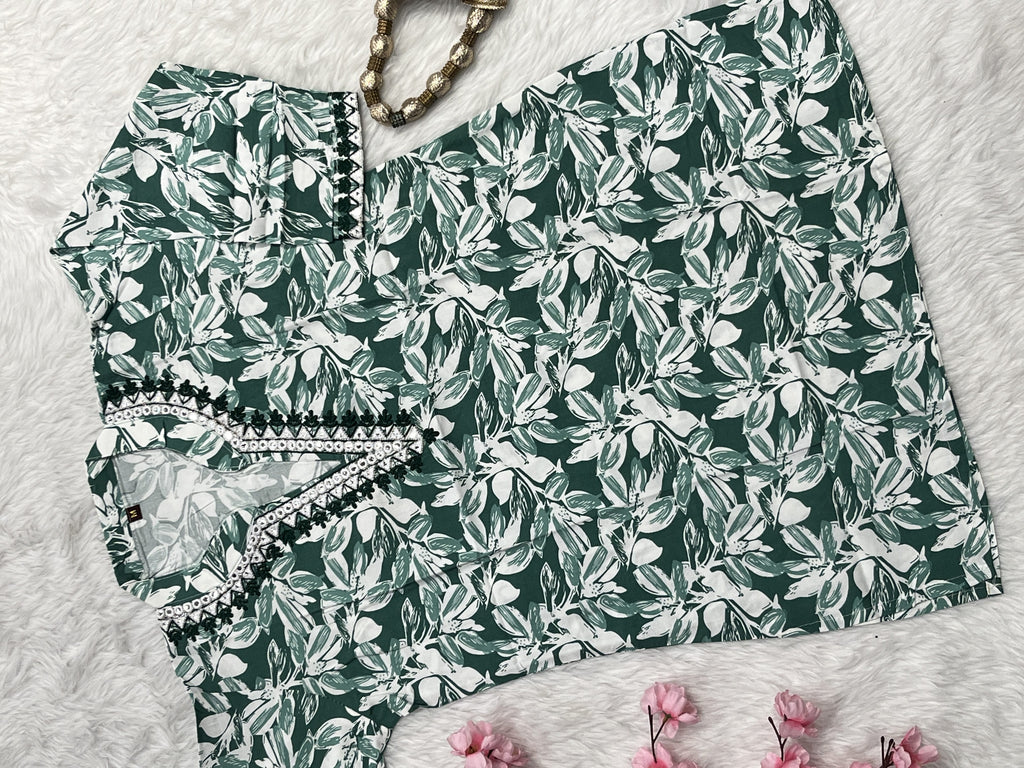 Selena | Cotton Short Kurti