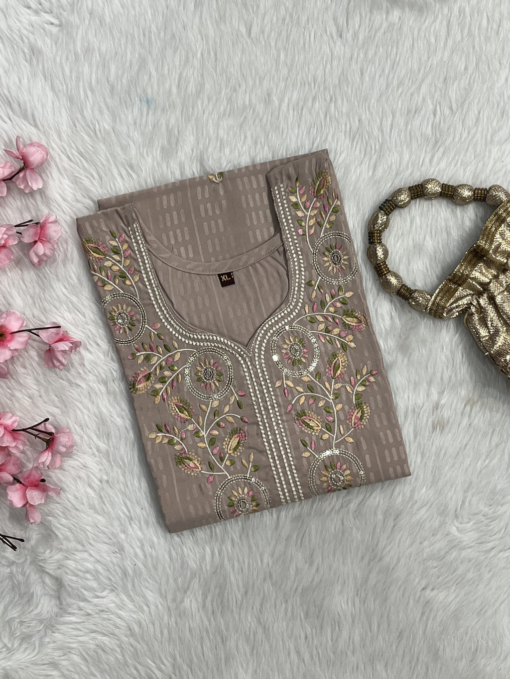 Zara | Chanderi Long Kurti