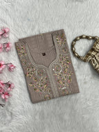 Zara | Chanderi Long Kurti