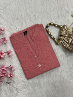 Nayla | Chanderi Long Kurti