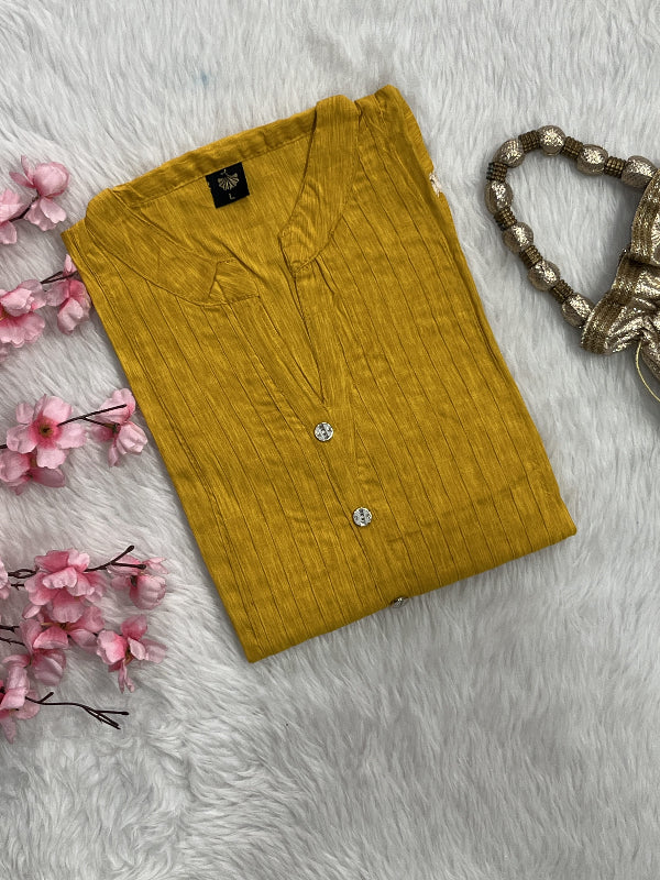 Nayla | Chanderi Long Kurti