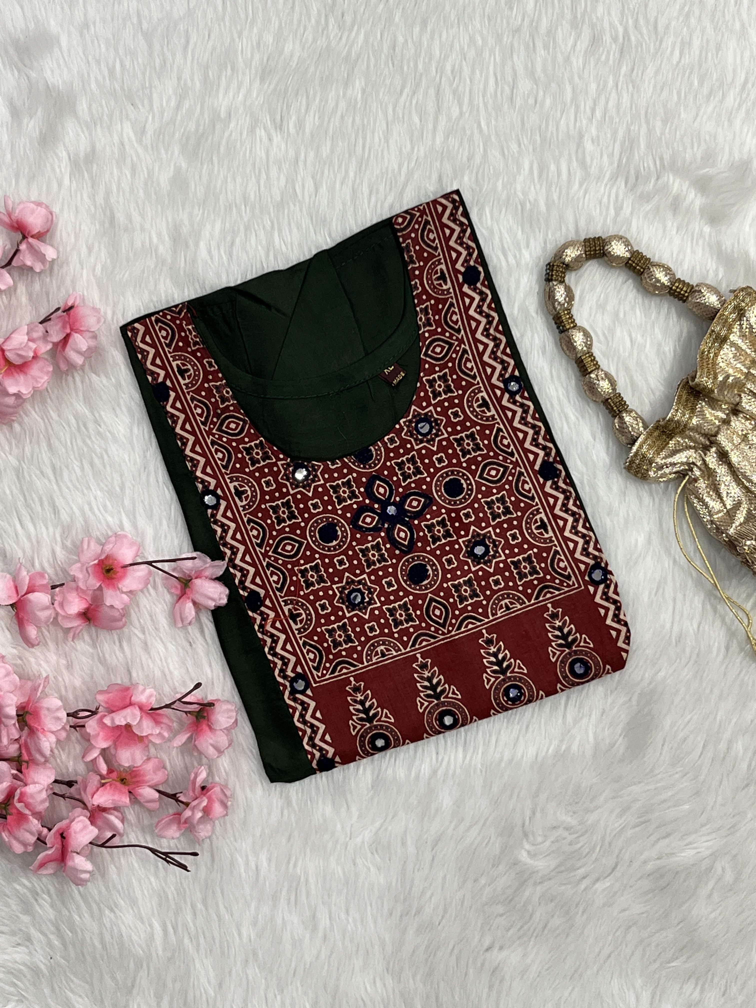 Soraya | Chanderi Long Kurti
