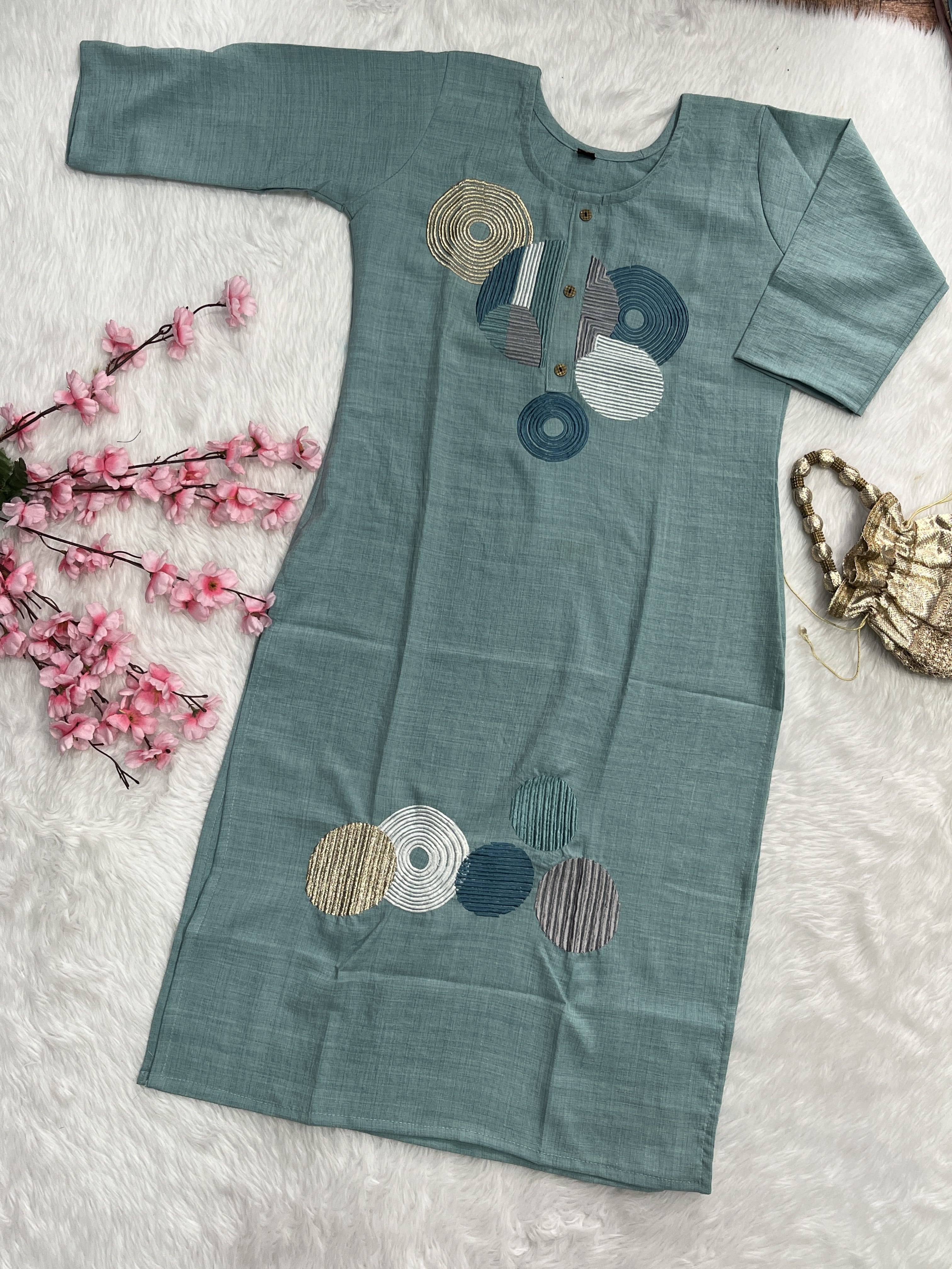 Zivana | Cotton Long Kurti
