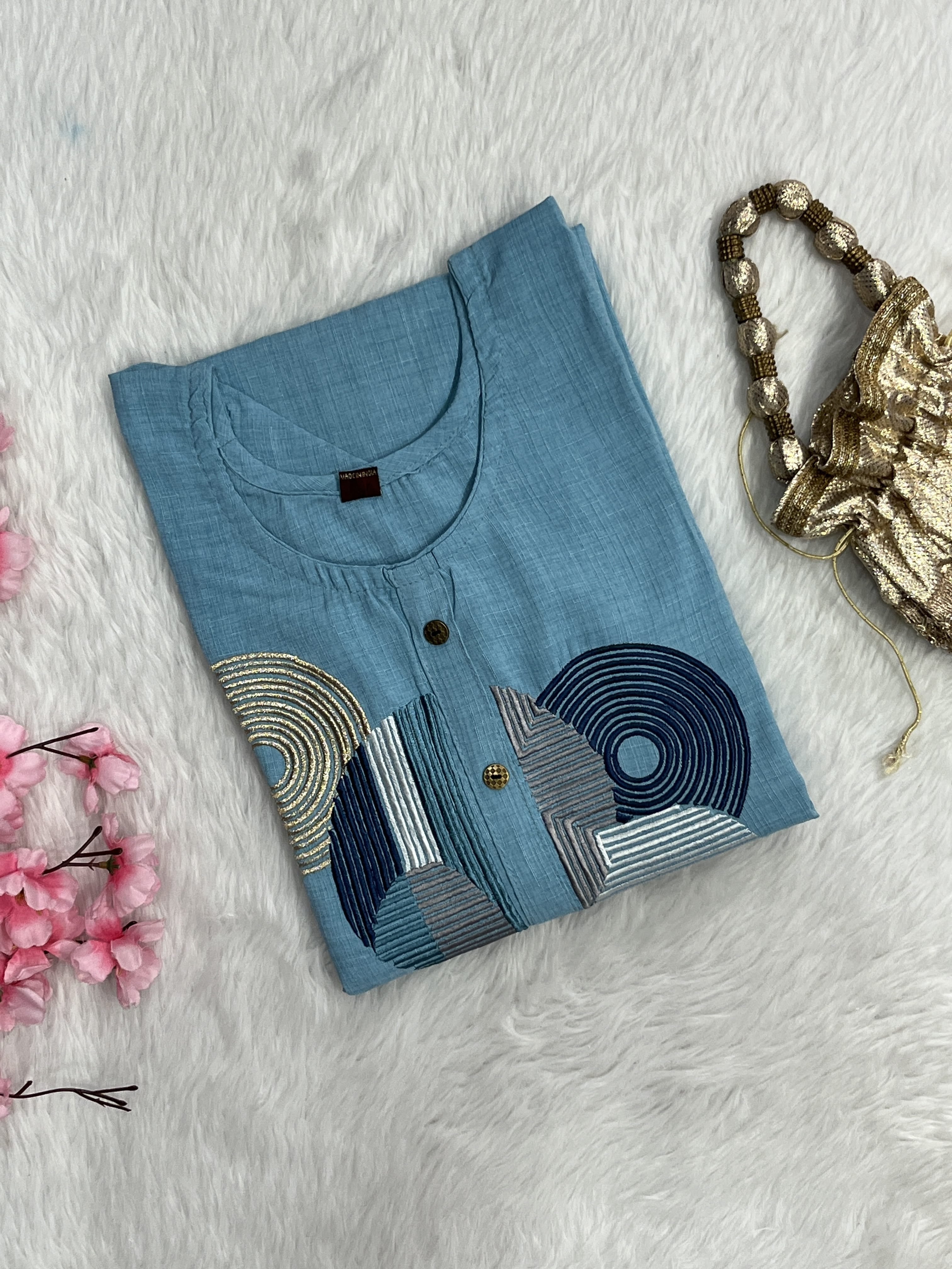 Zivana | Cotton Long Kurti