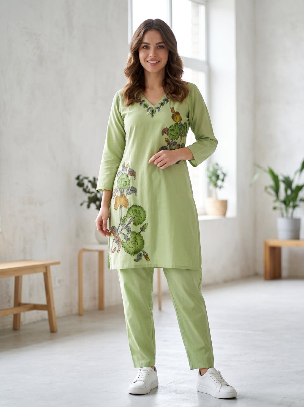 Rivara | Chanderi Co-ord Set