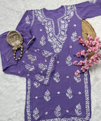 Tahaani | Chikankari Kurti with Palazzo