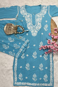 Tahaani | Chikankari Kurti with Palazzo