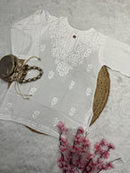 Rifat | Chikankari Rayon Short Kurti
