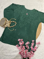 Rifat | Chikankari Rayon Short Kurti