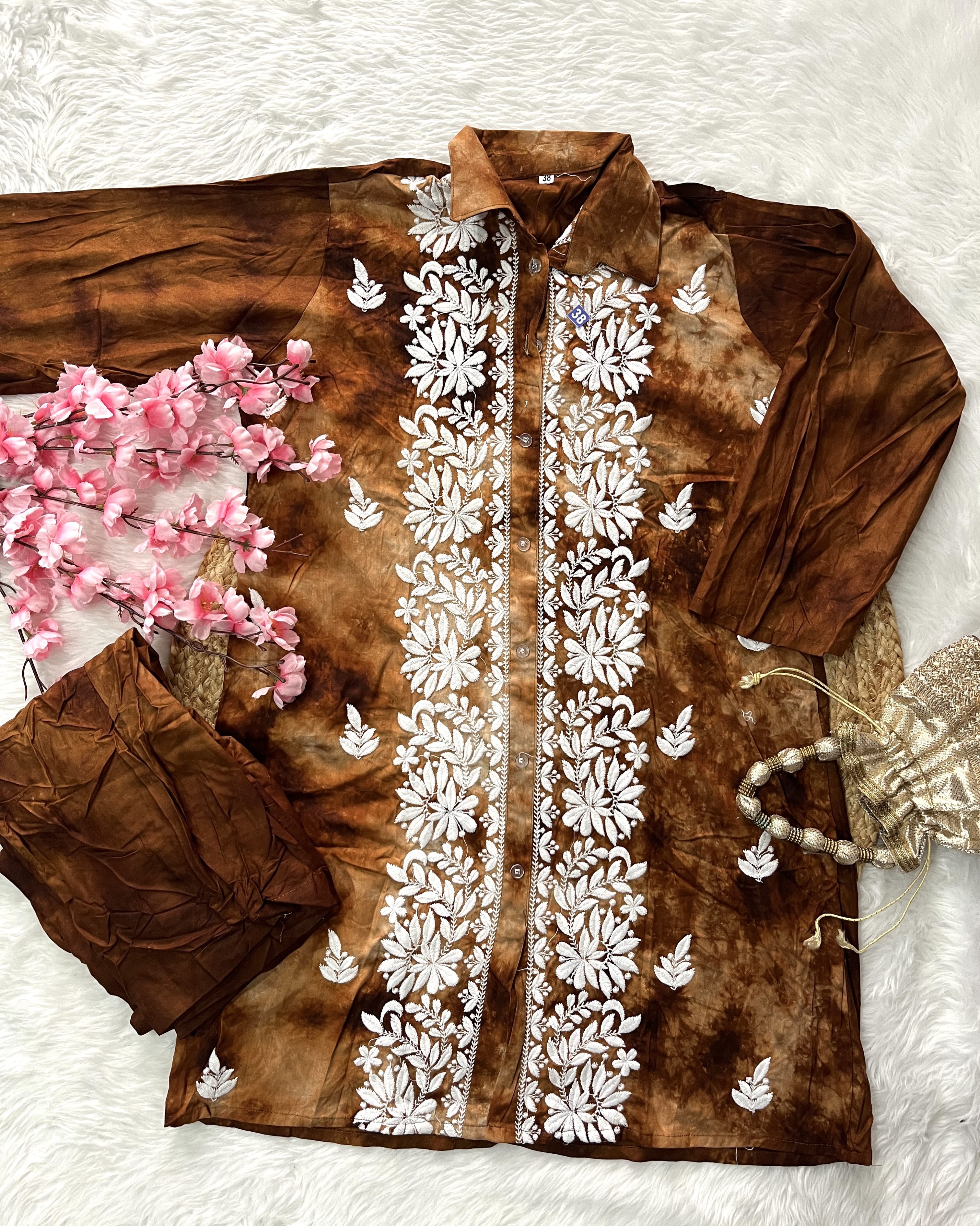 Tahaa | Rayon Tie Dye Co-ord Set