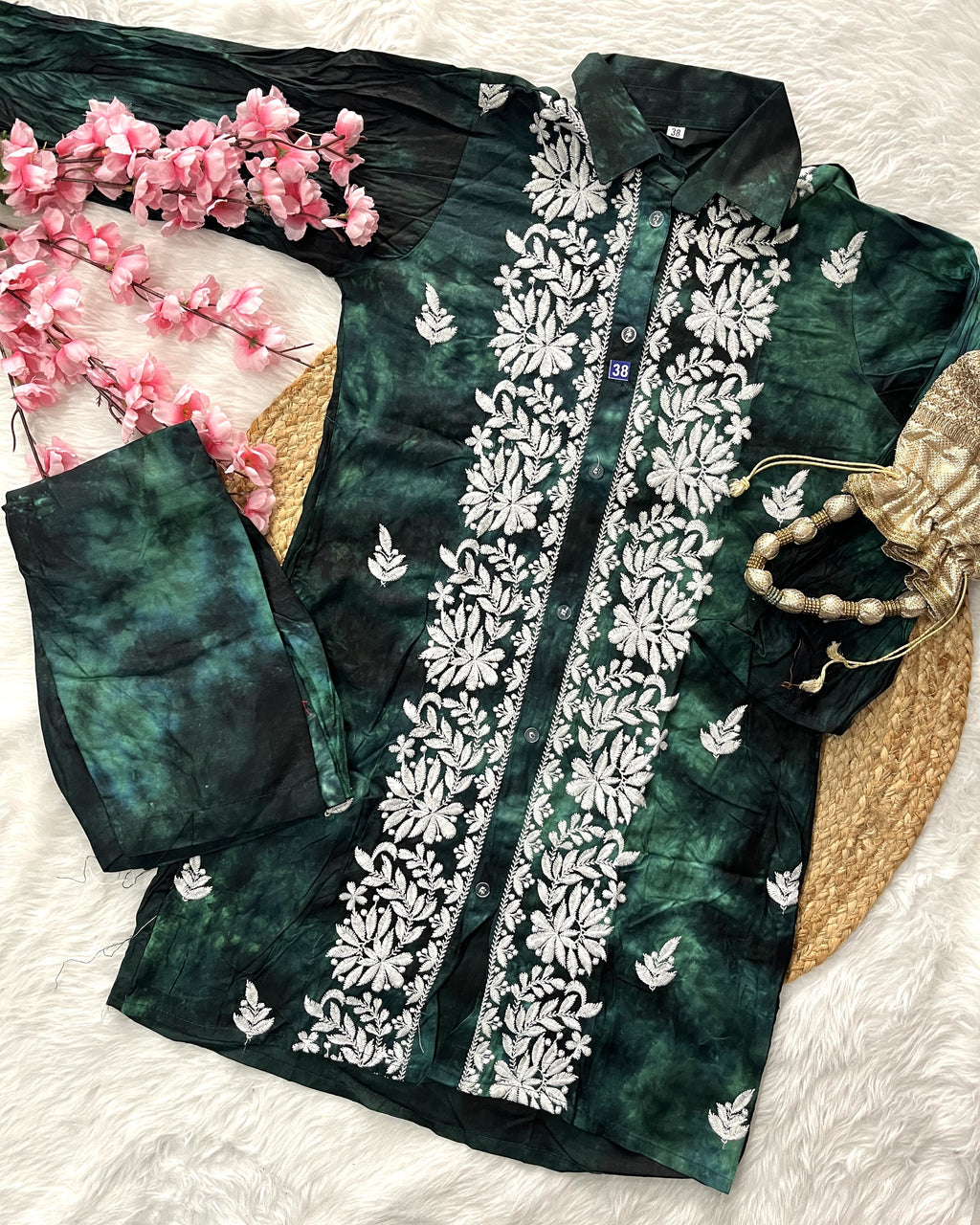 Tahaa | Rayon Tie Dye Co-ord Set