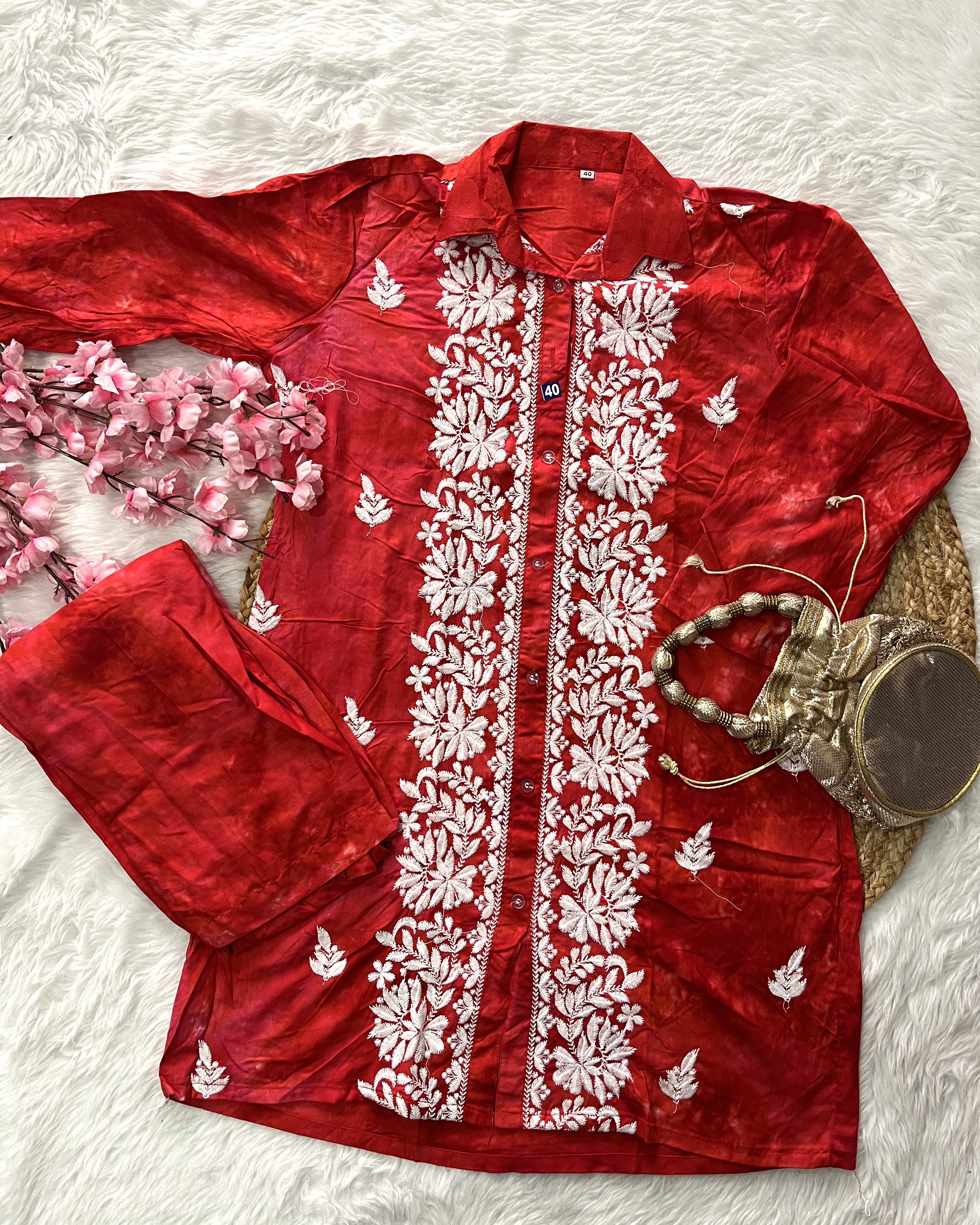 Tahaa | Rayon Tie Dye Co-ord Set