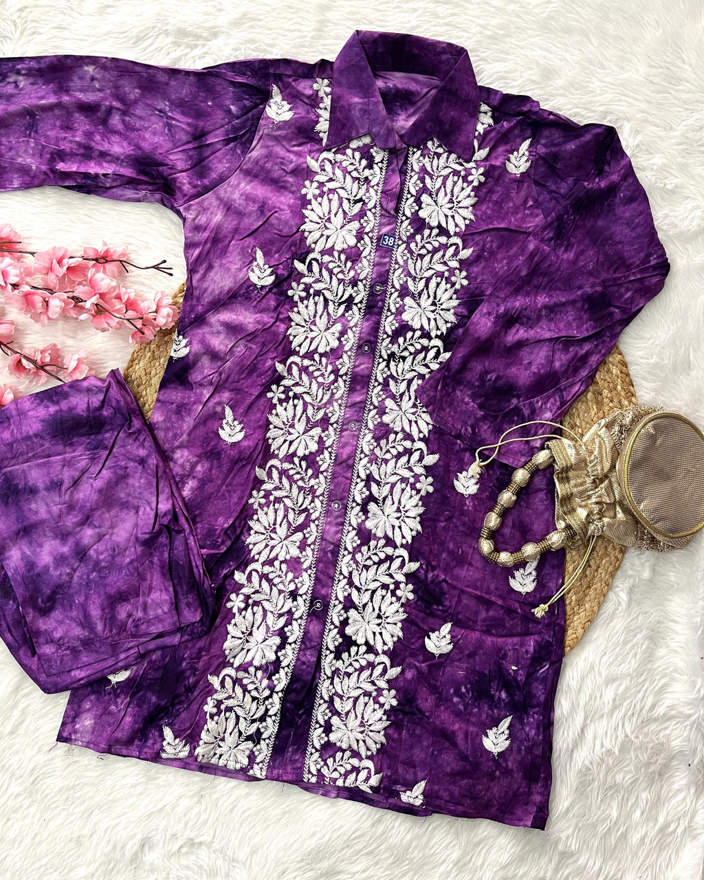 Tahaa | Rayon Tie Dye Co-ord Set