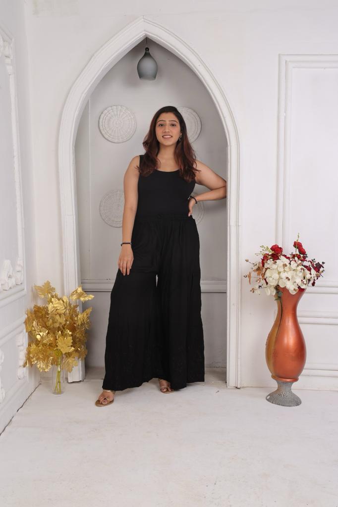 Rielva | Chikankari Handwork Palazzo