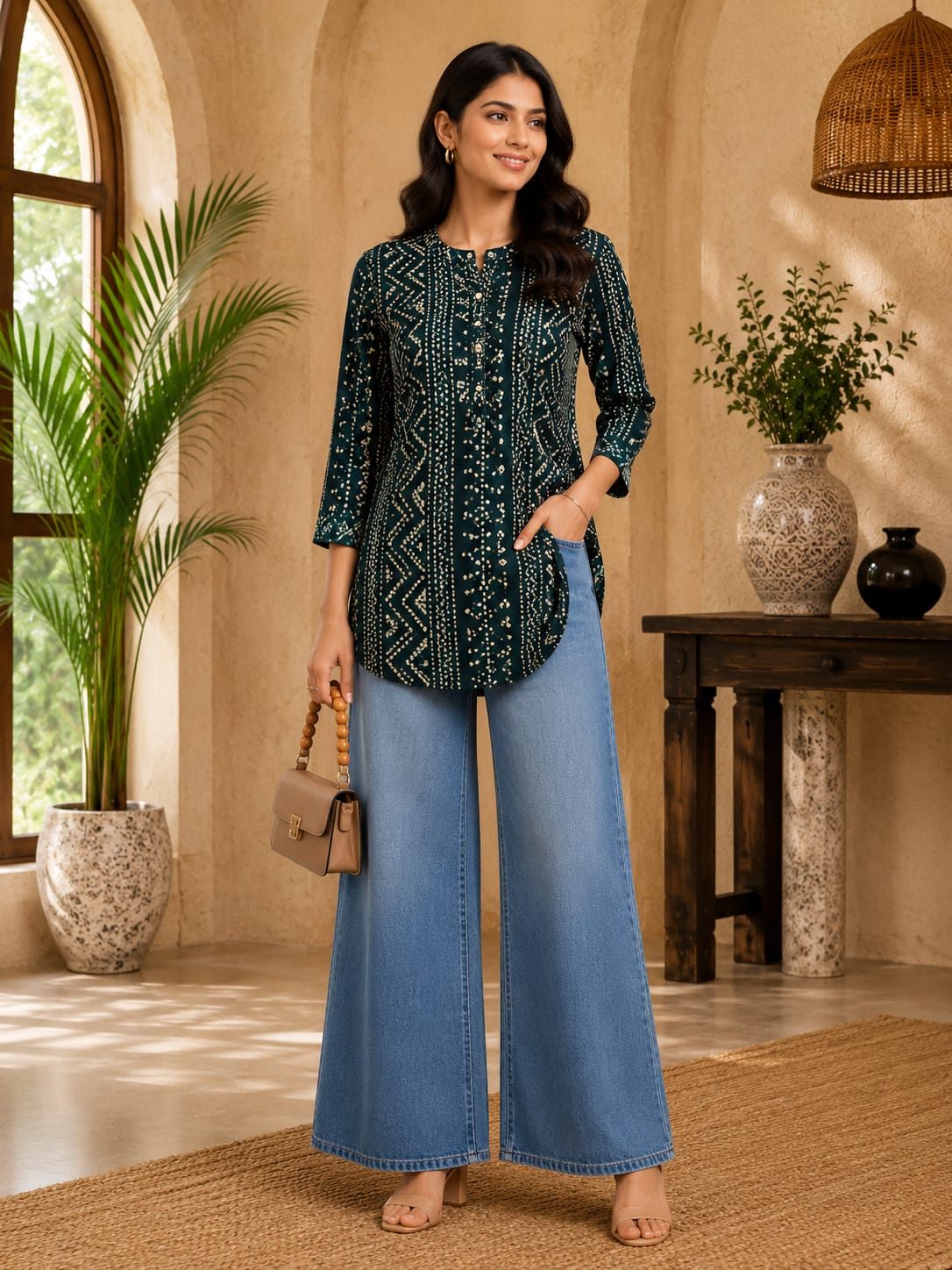 Soleil | Cotton Short Kurti